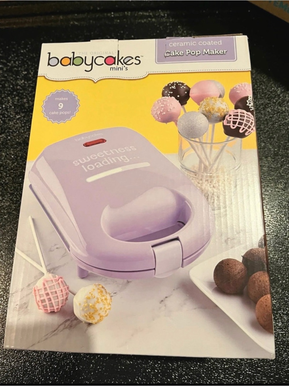 Mini Ceramic Coated Cake Pop Maker